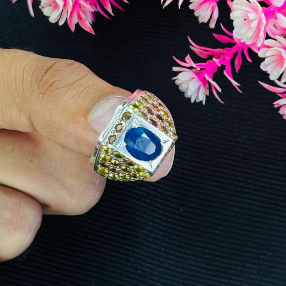 Blue Sapphire Ring (Sri Lankan Neelam)