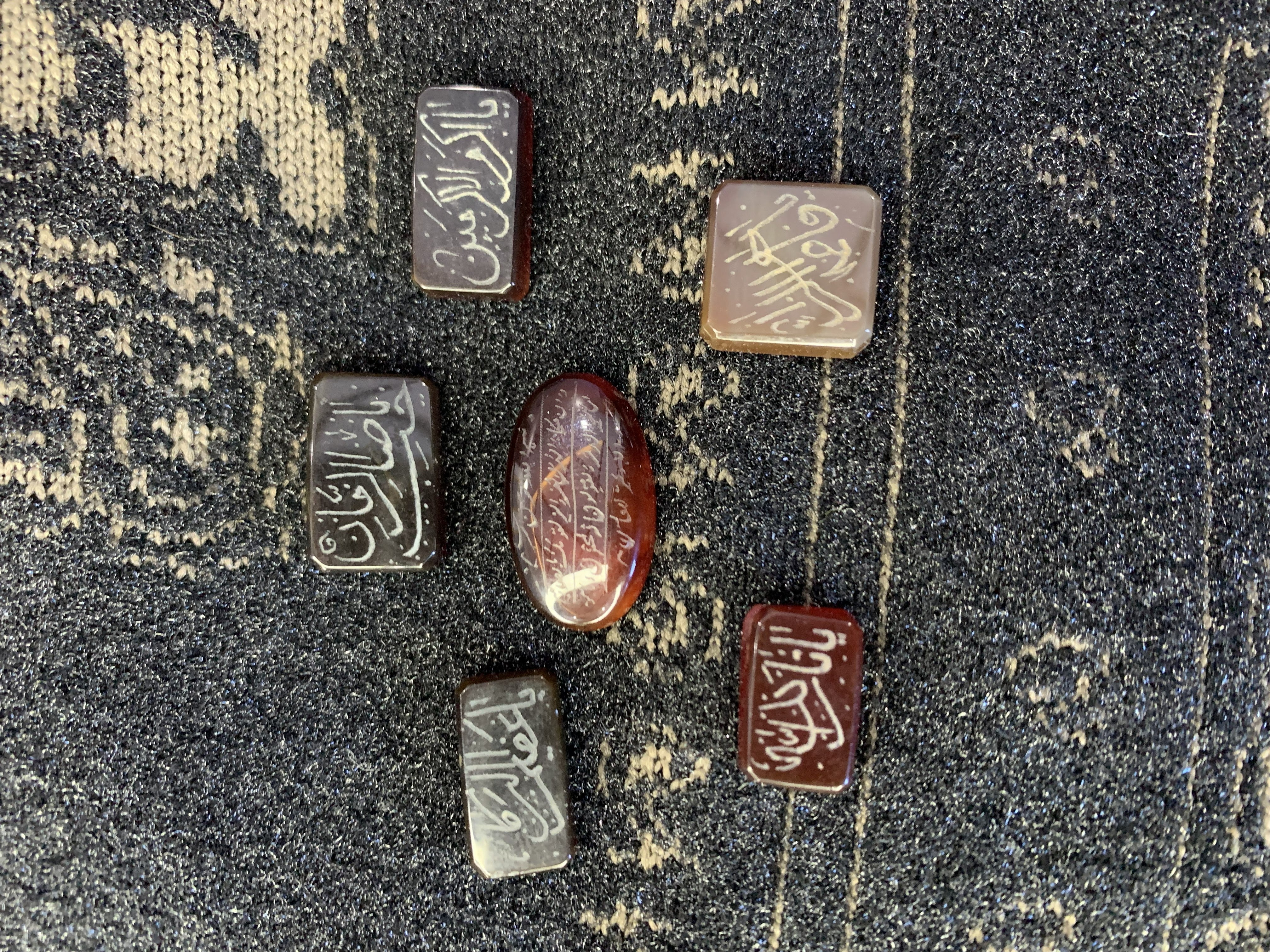 Premium Irani Aqeeq – Yaman Cut with Handwritten Engraving