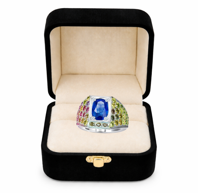 Blue Sapphire Ring (Sri Lankan Neelam)