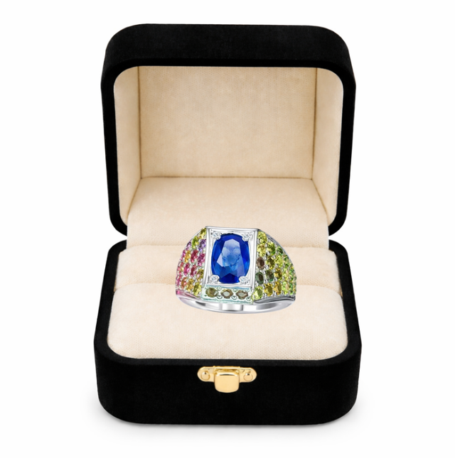 Blue Sapphire Ring (Sri Lankan Neelam)