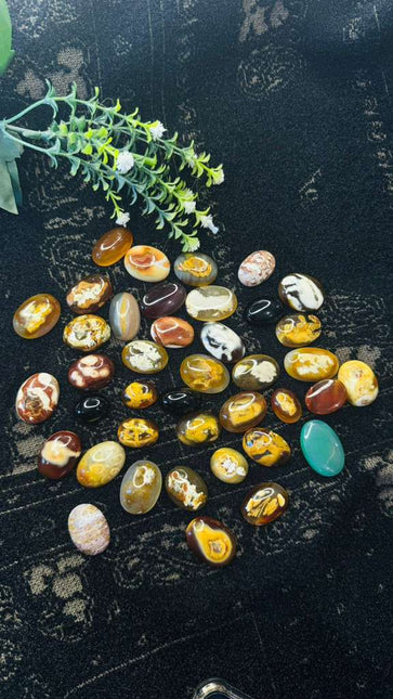 Indonesian Agate (natural chalcedony variety)